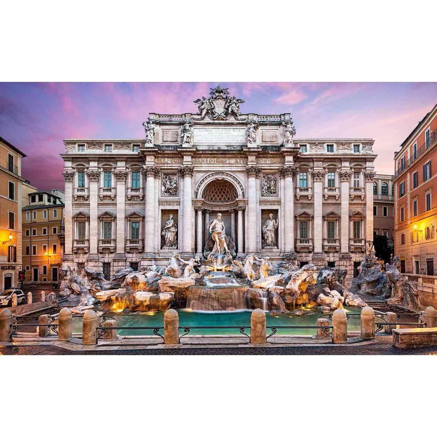 When Sean was 15 he threw three coins into the Trevi Fountain, which according to legend meant he was to meet his wife in Rome. So as not to displease the gods, we had to meet in Rome to get engaged.