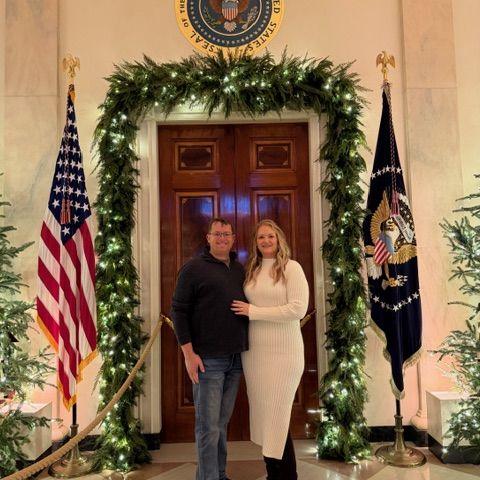 We got to tour the White House decorated for Christmas. We love all the different trees and themes of all the rooms.