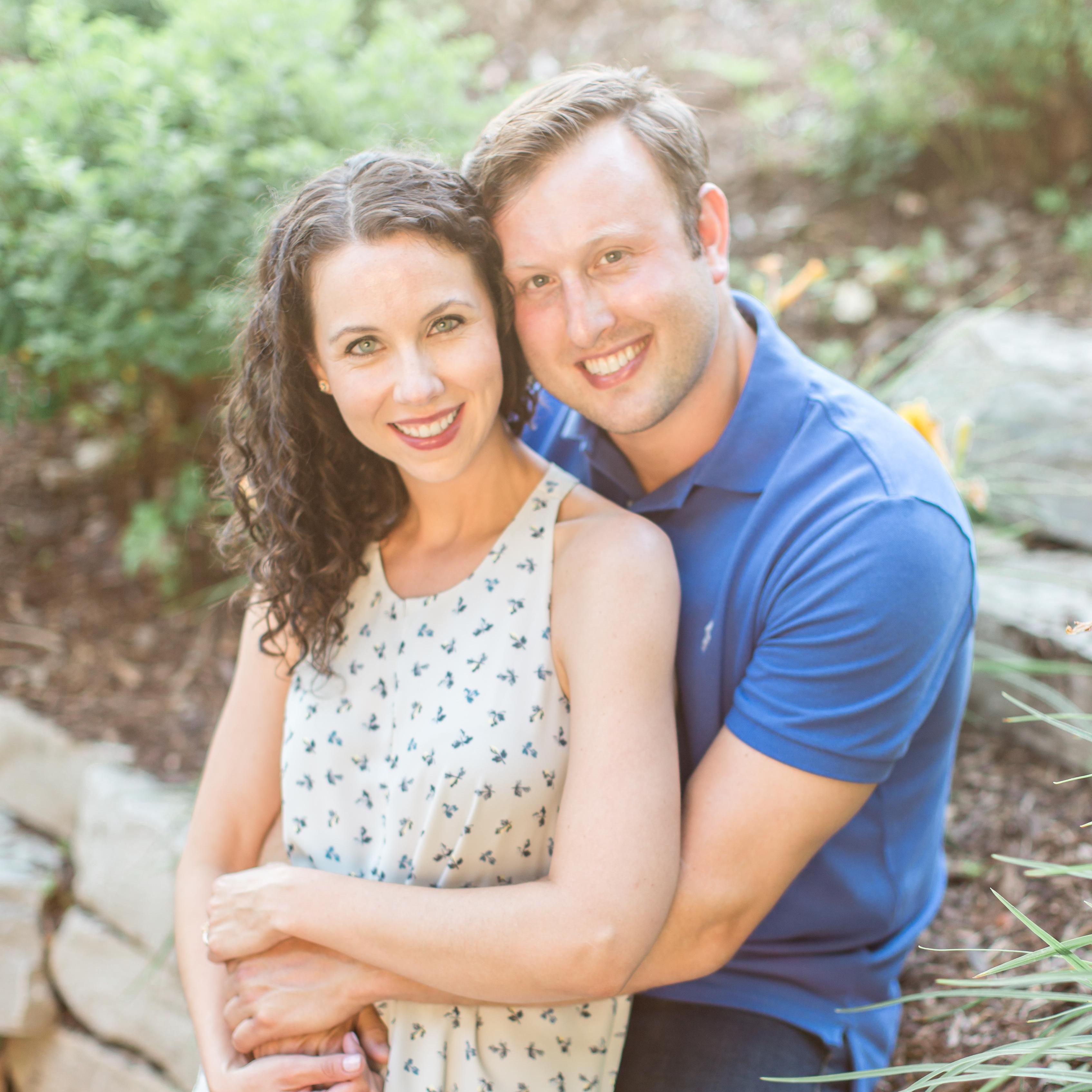 Engagement photos in Hubbard Park. July 2018