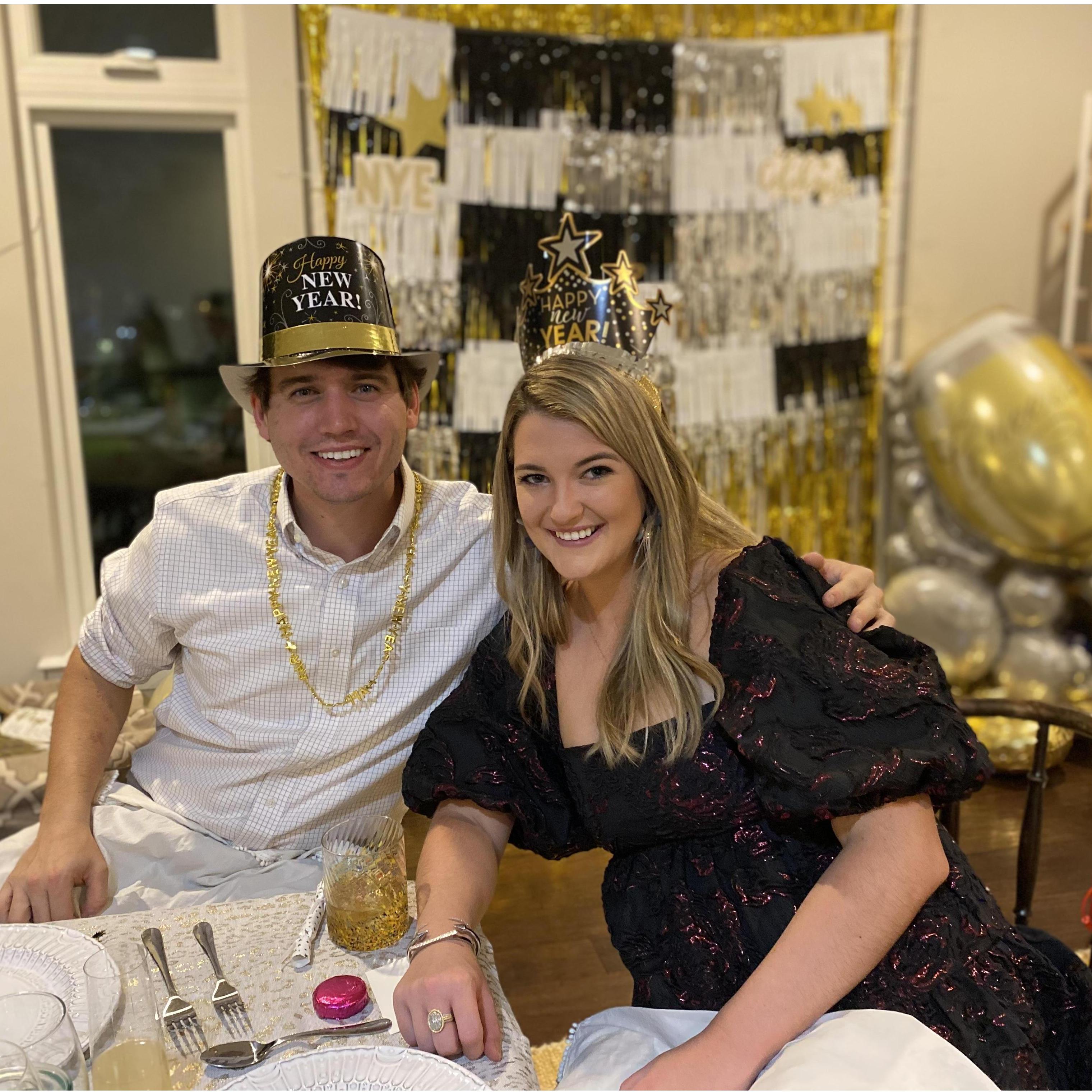 Our first picture and New Years together 2021 was a good year <3