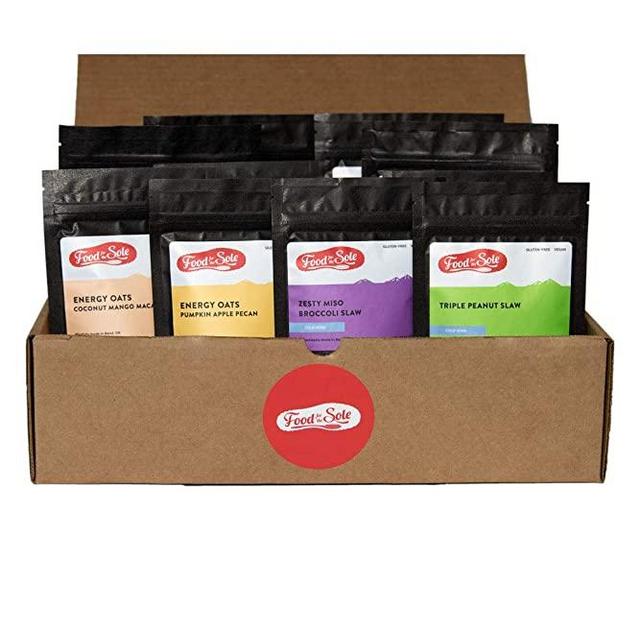 Food for the Sole | Vegan Backpacking Food | Delicious Dehydrated Food That You Just Add Water | Great for Emergency Food Supply, Thru-Hiking and Camping