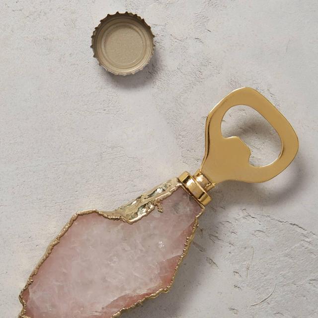 Agate Bottle Opener (Rose Quartz) from Anthropologie