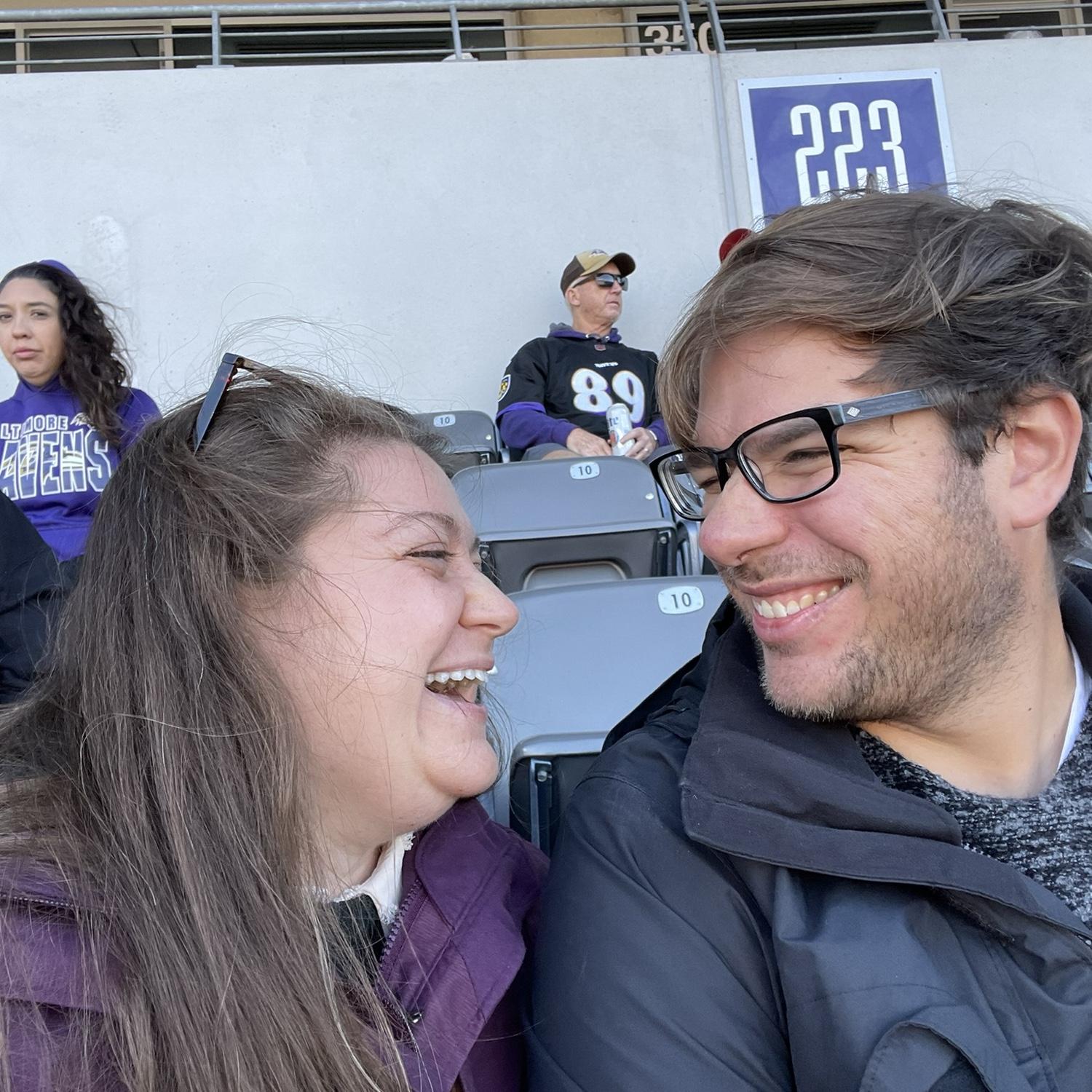 Ravens Game. Baltimore, Maryland