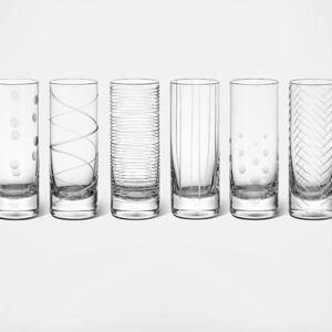 Cheers Assorted Shot Glass, Set of 6
