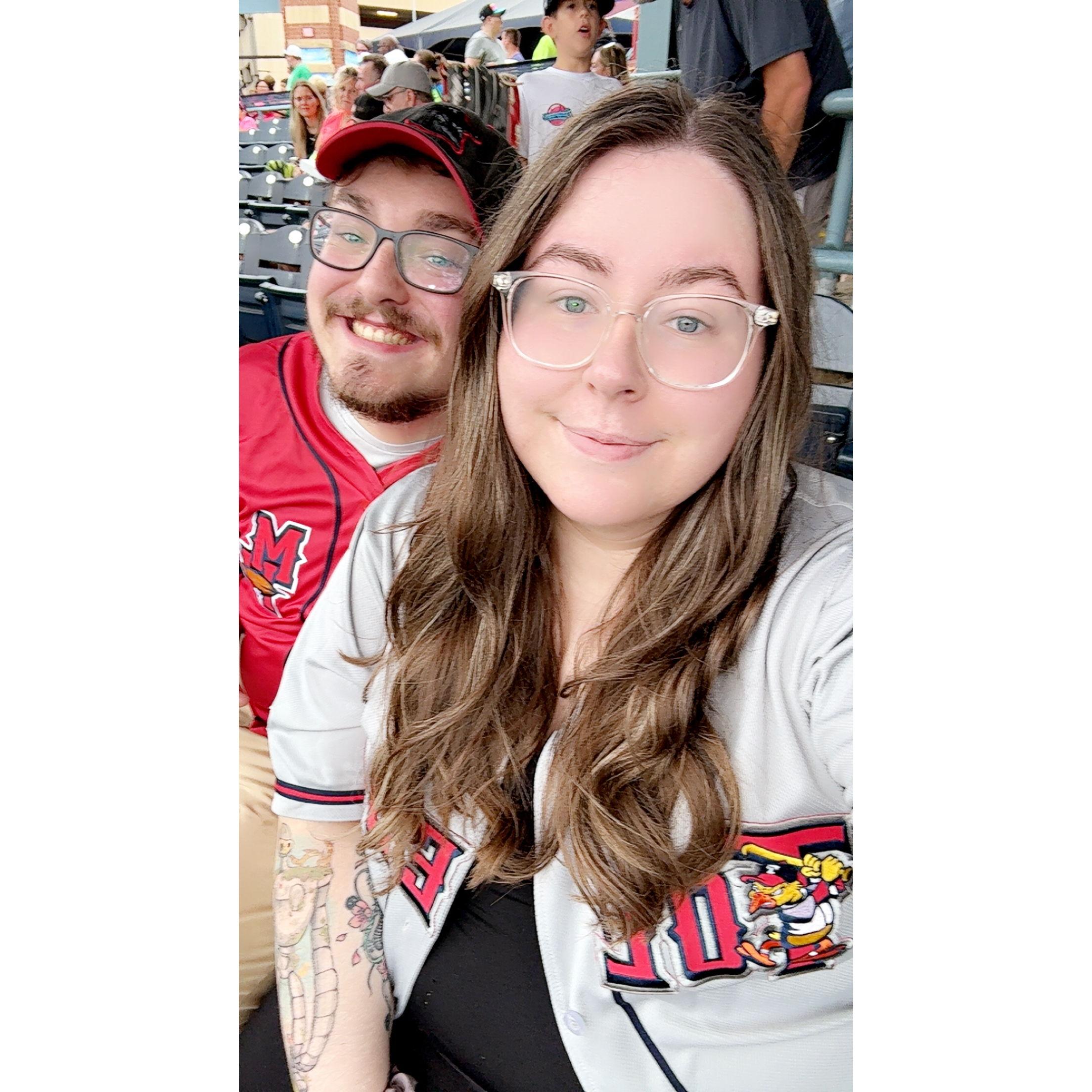 August 23rd, 2025- Our first Glow in the dark Baseball Game