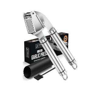 Stainless Steel Garlic Press
