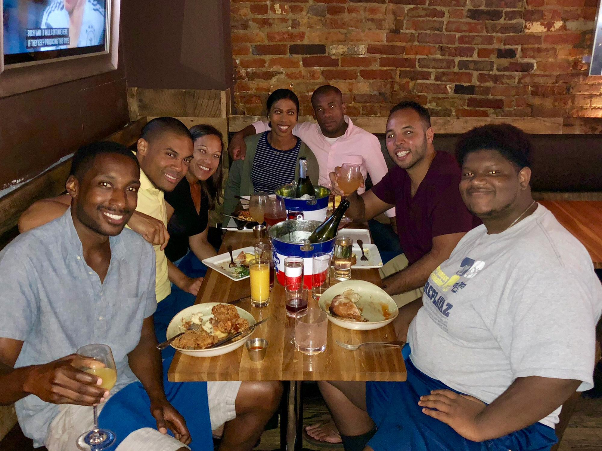 First house warming weekend with family/friends