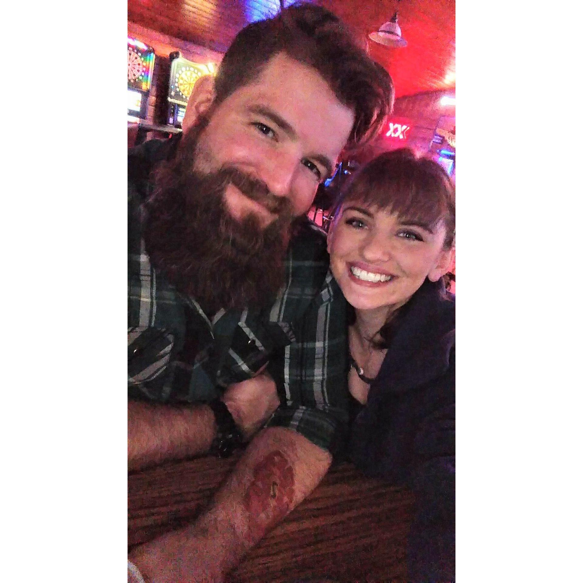 21st birthday with my handsome man!