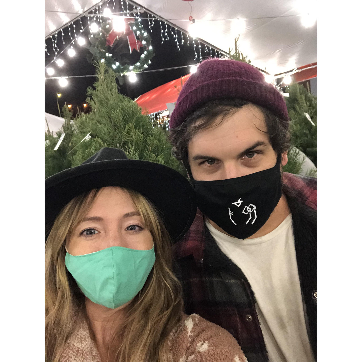 Following the mandates of both the CDC and Father Christmas himself. The Yule demands a conifer.