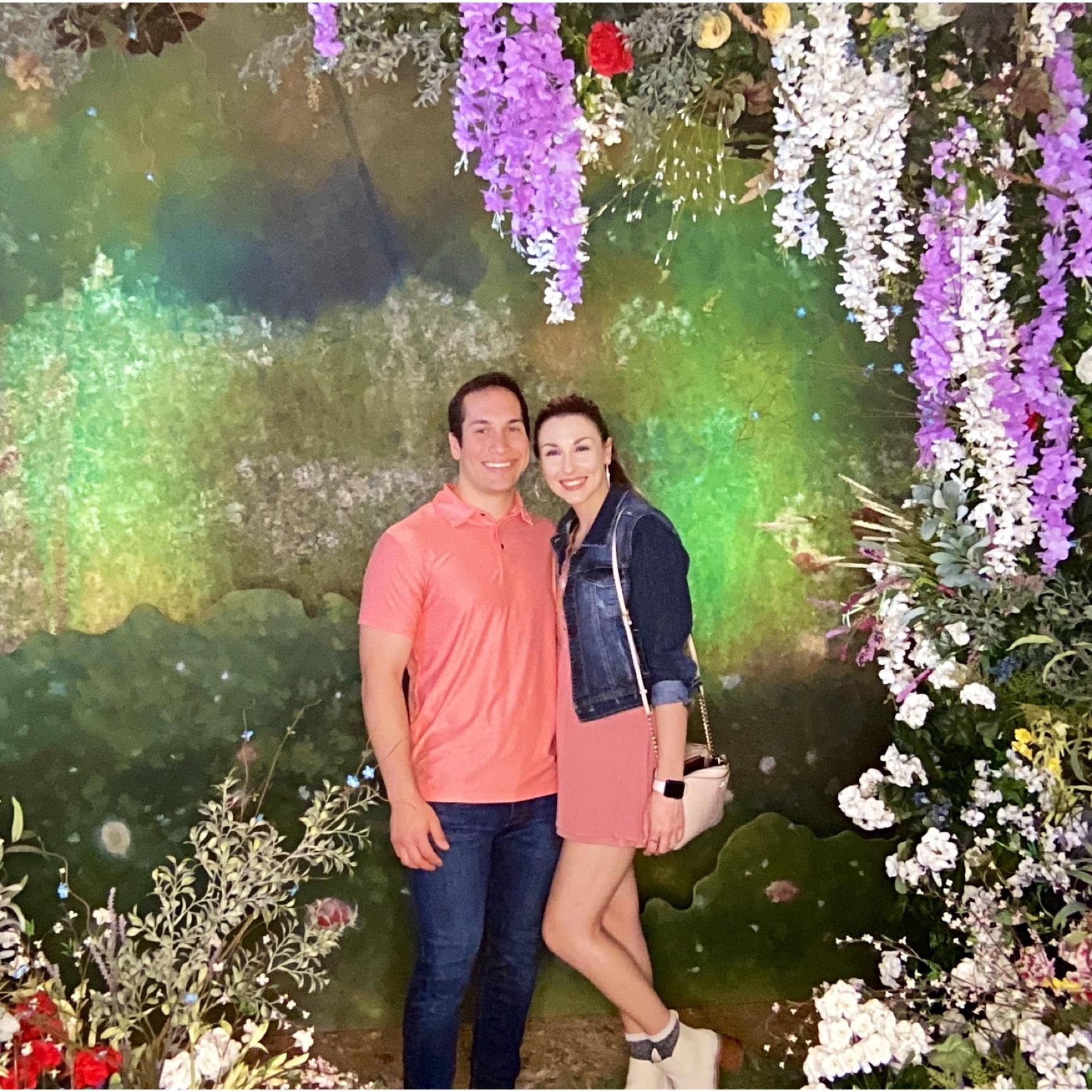 The Immersive Monet exhibit was absolutely gorgeous!!