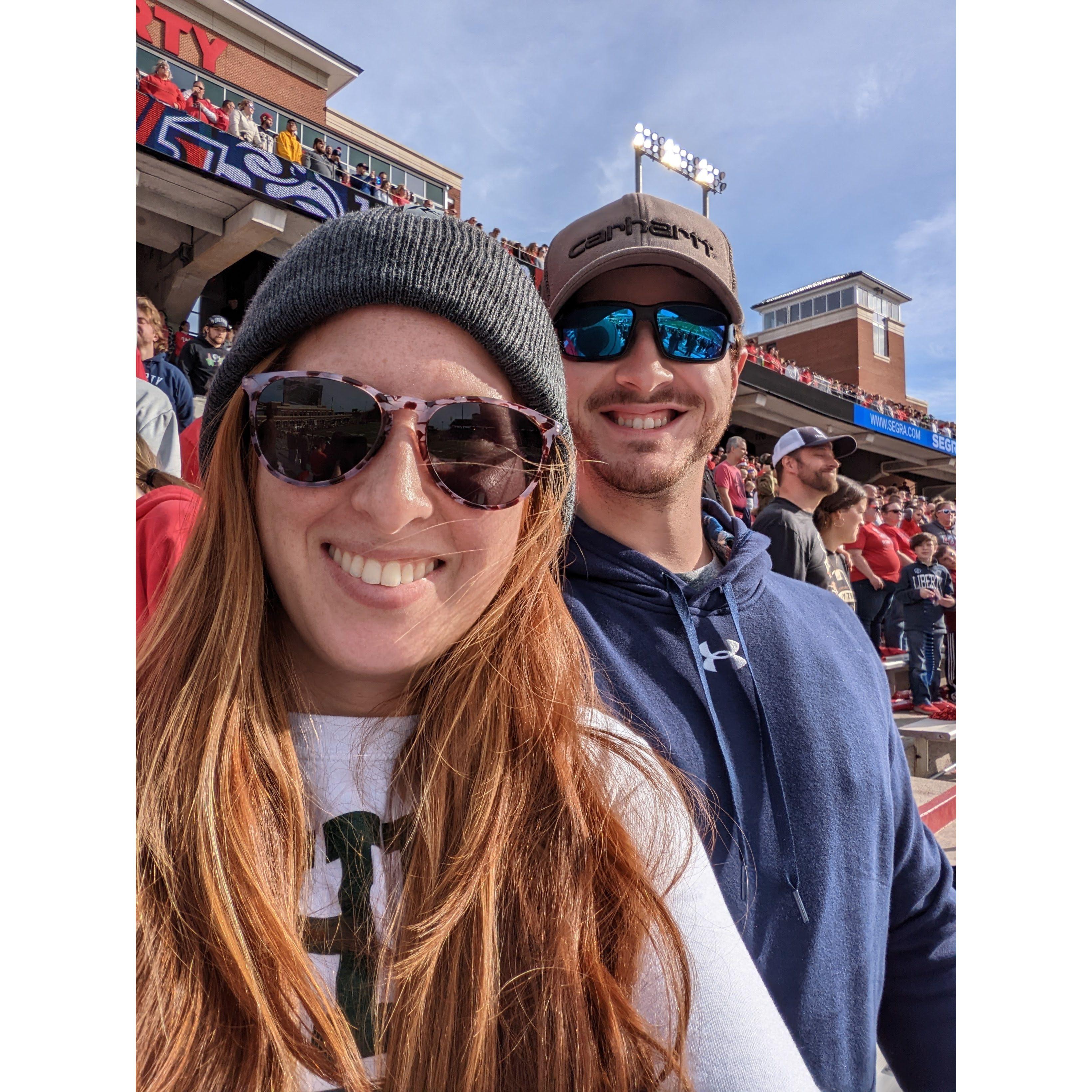 11.26.22 Jacob's first  LU football Game
