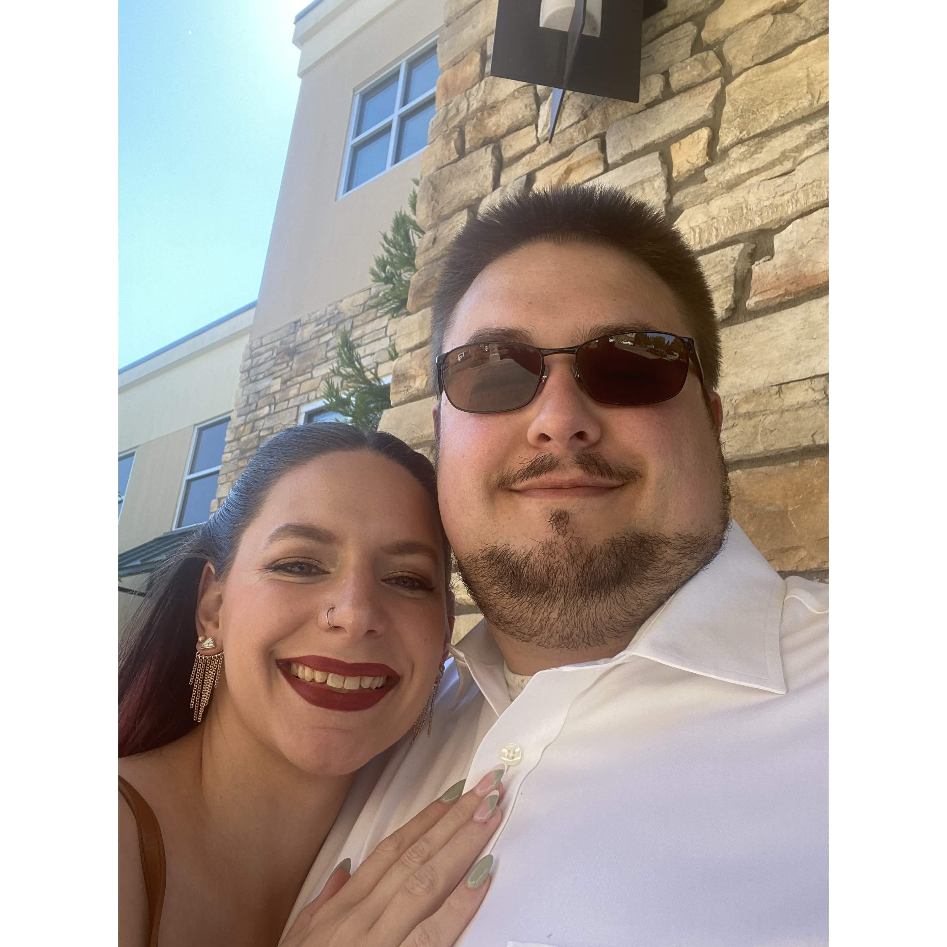 Ready for a wedding in Portland