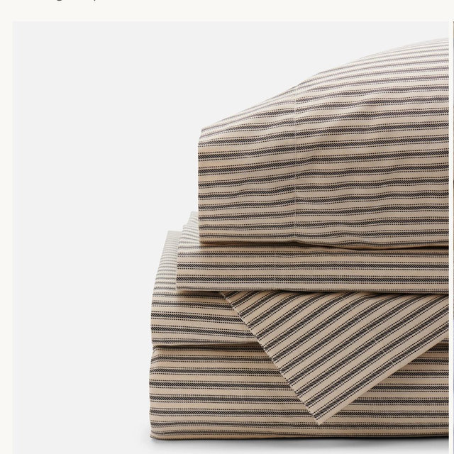 Ticking Stripe Sheet Set