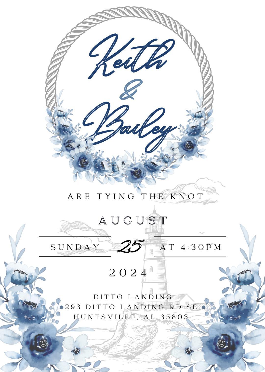 The Wedding Website of Bailey McDonald and Keith Franklin