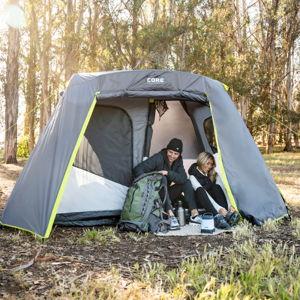 6 Person Instant Cabin Tent with Full Rainfly