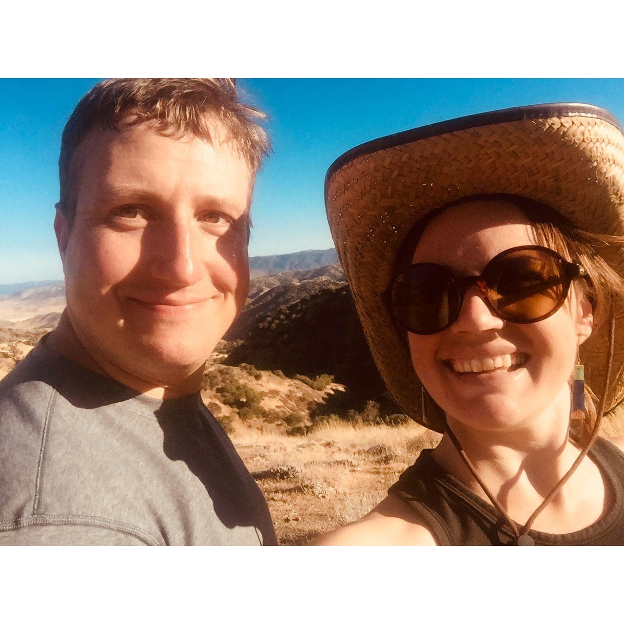 Hiking in California