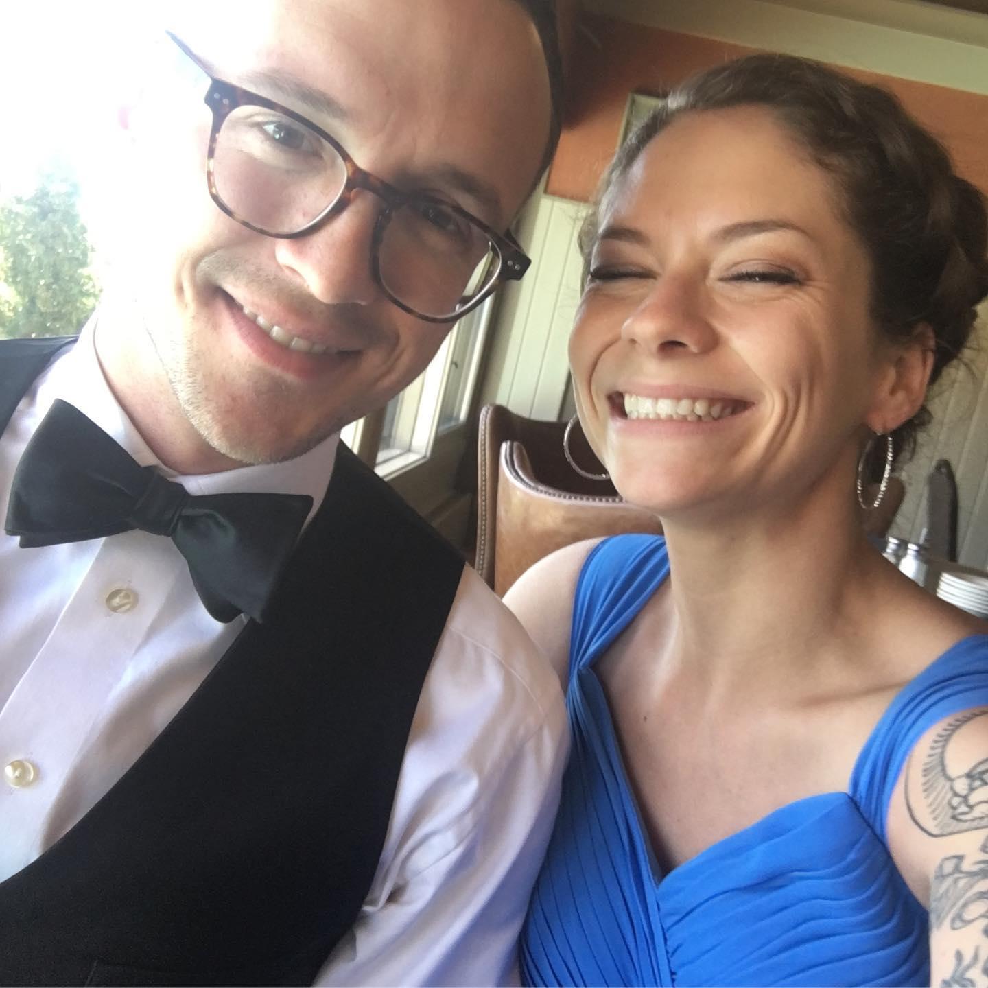 Our first attended wedding, Brock to the Future: July 2019