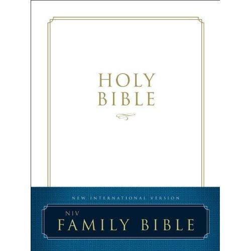 NIV, Family Bible, Hardcover, Red Letter Edition