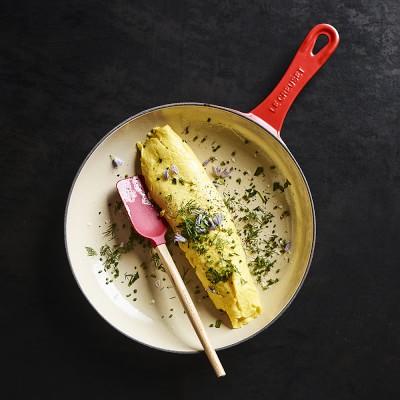 Le Creuset Cast-Iron Shallow Fry Pan - Lapis color