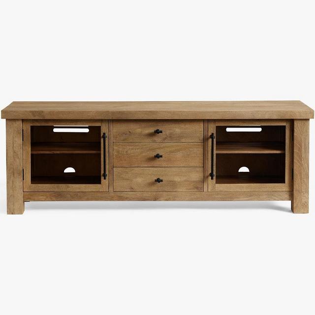 Oakleigh 80" Media Console, Heirloom Wheat