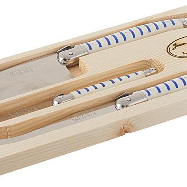 Jean Dubost 3 Piece Cheese Set, Mariniere