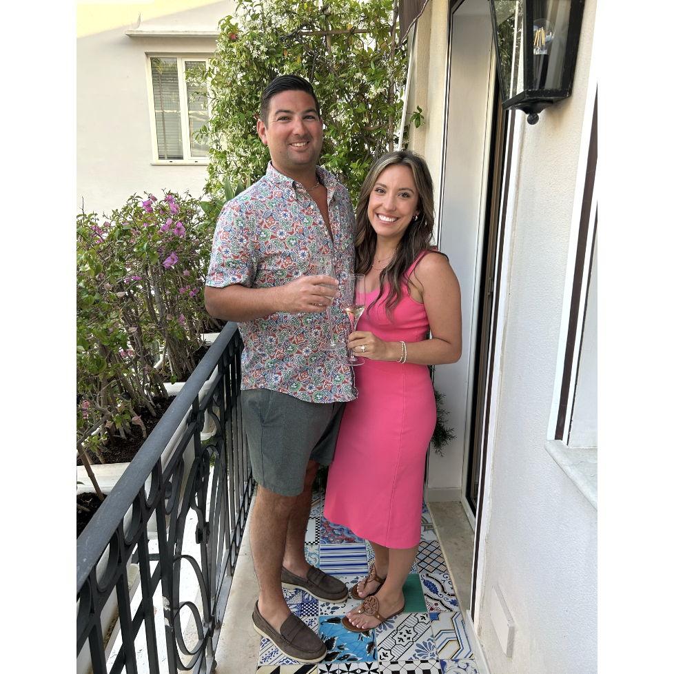 The night we got engaged - May 25, 2023