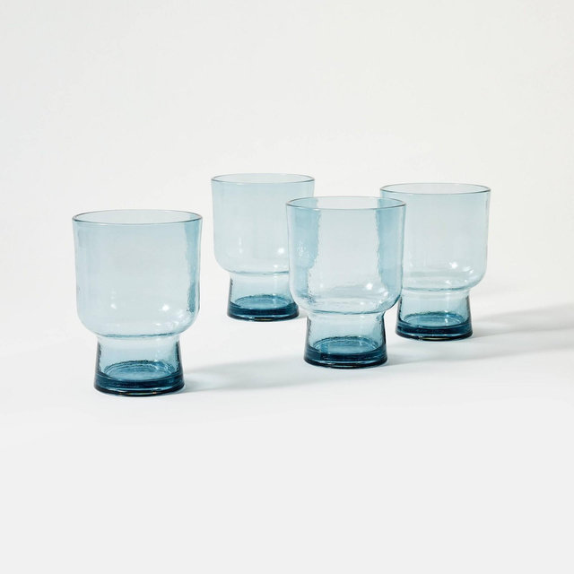 4pc 14oz Acrylic Tumblers Blue - Threshold™ designed with Studio McGee