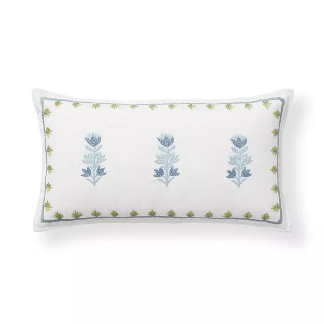 Sonterra Outdoor Pillow - Coastal Blue/Pear