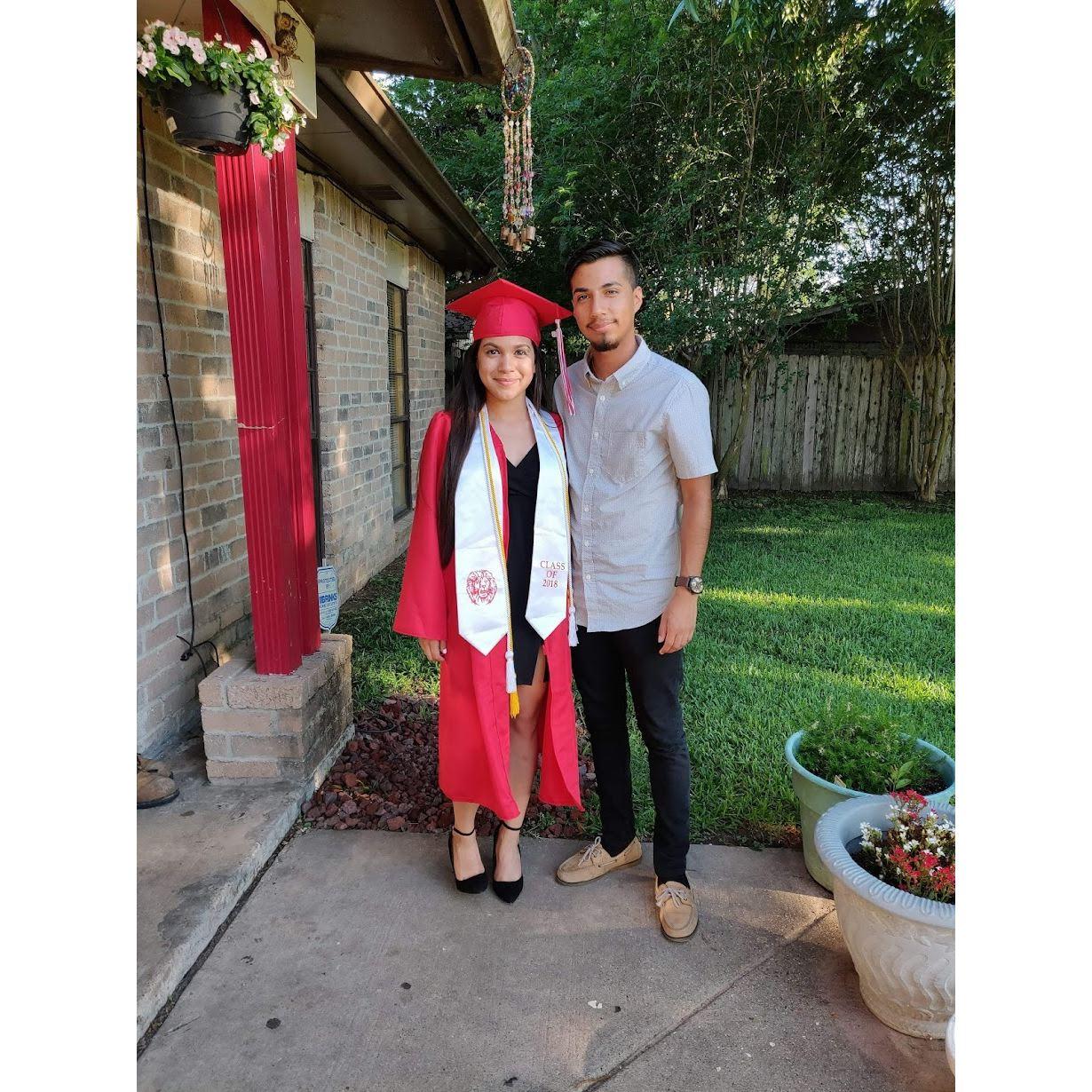 Rachel graduated in 2018
