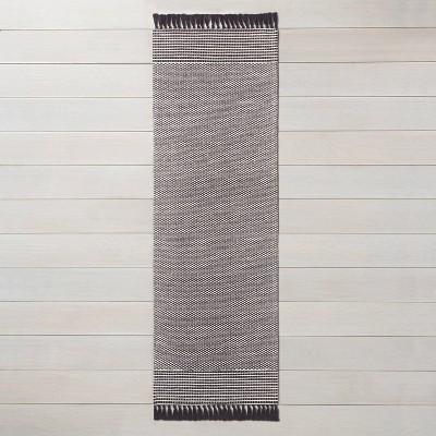 Textured Border Stripe Area Rug - Hearth & Hand™ with Magnolia