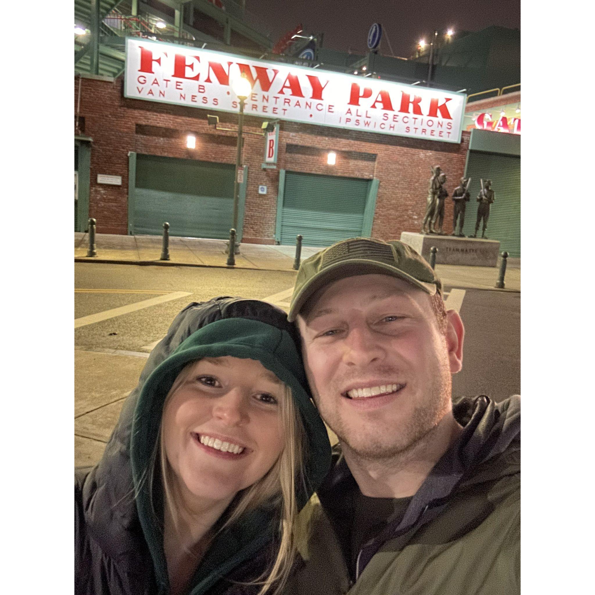 One of many trips to Boston!