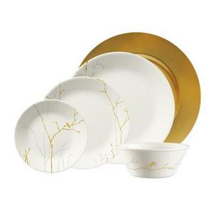 Market Street New York™ by Corelle® Gilded Woods 5-pc Place Setting