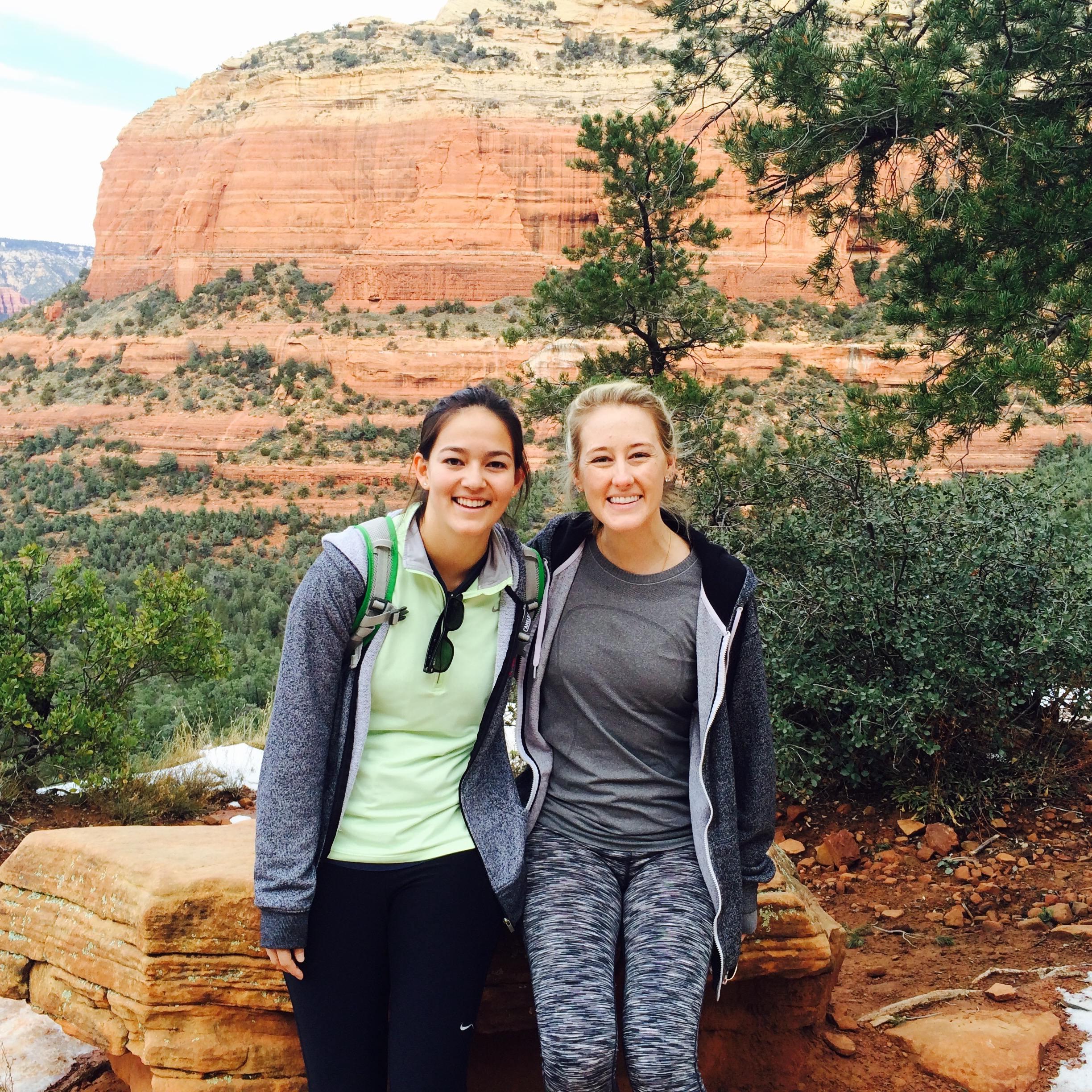 sedona, az. first vacation together.