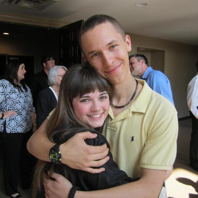 Katy's high school graduation, 2014