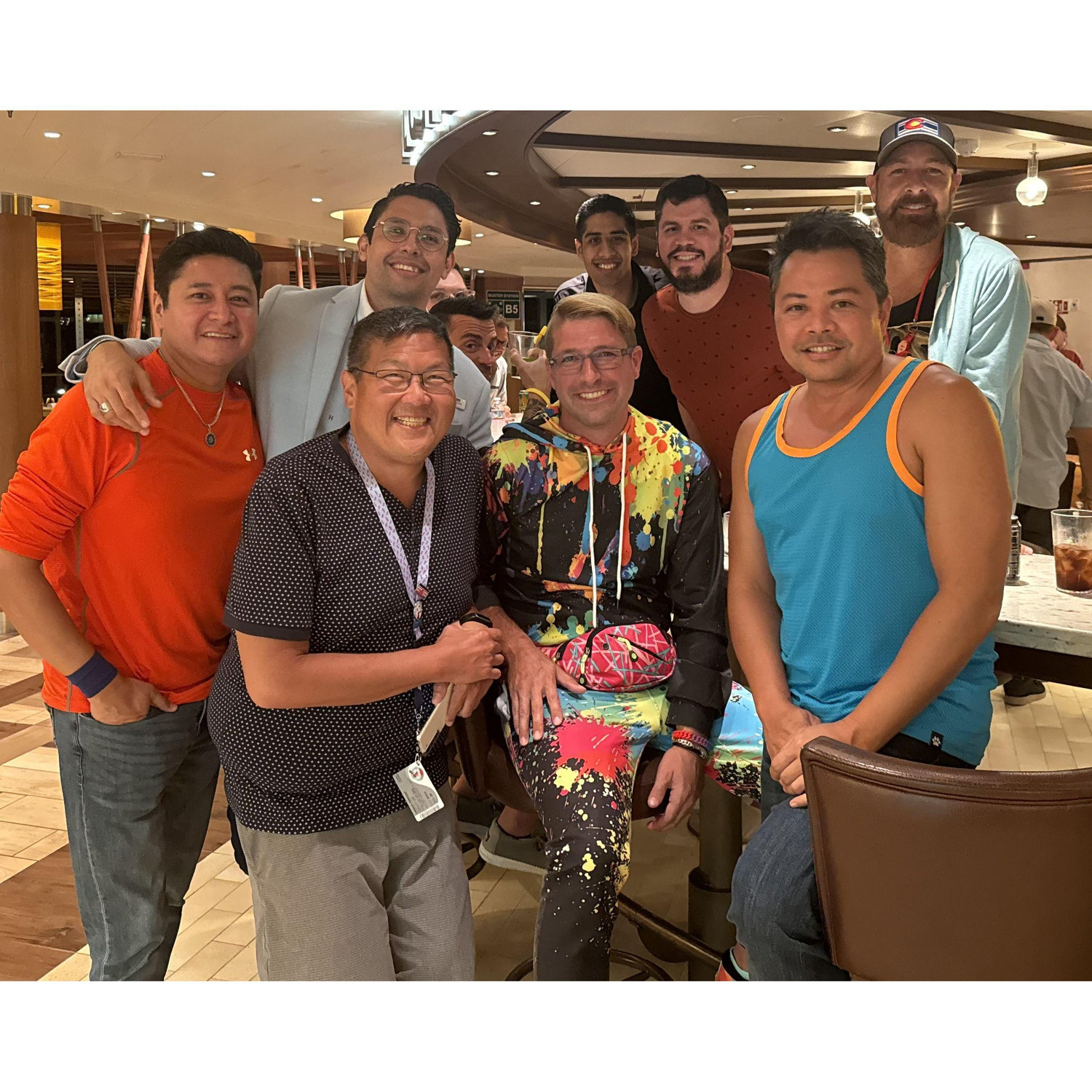 Another group we met on one of our cruises.