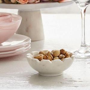 Flower Marble Dip Bowl