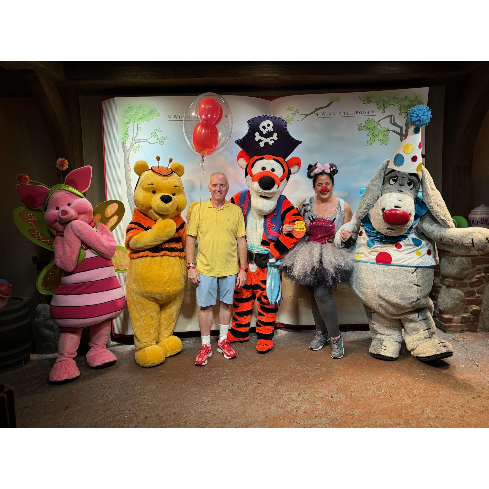 The gang is all together...