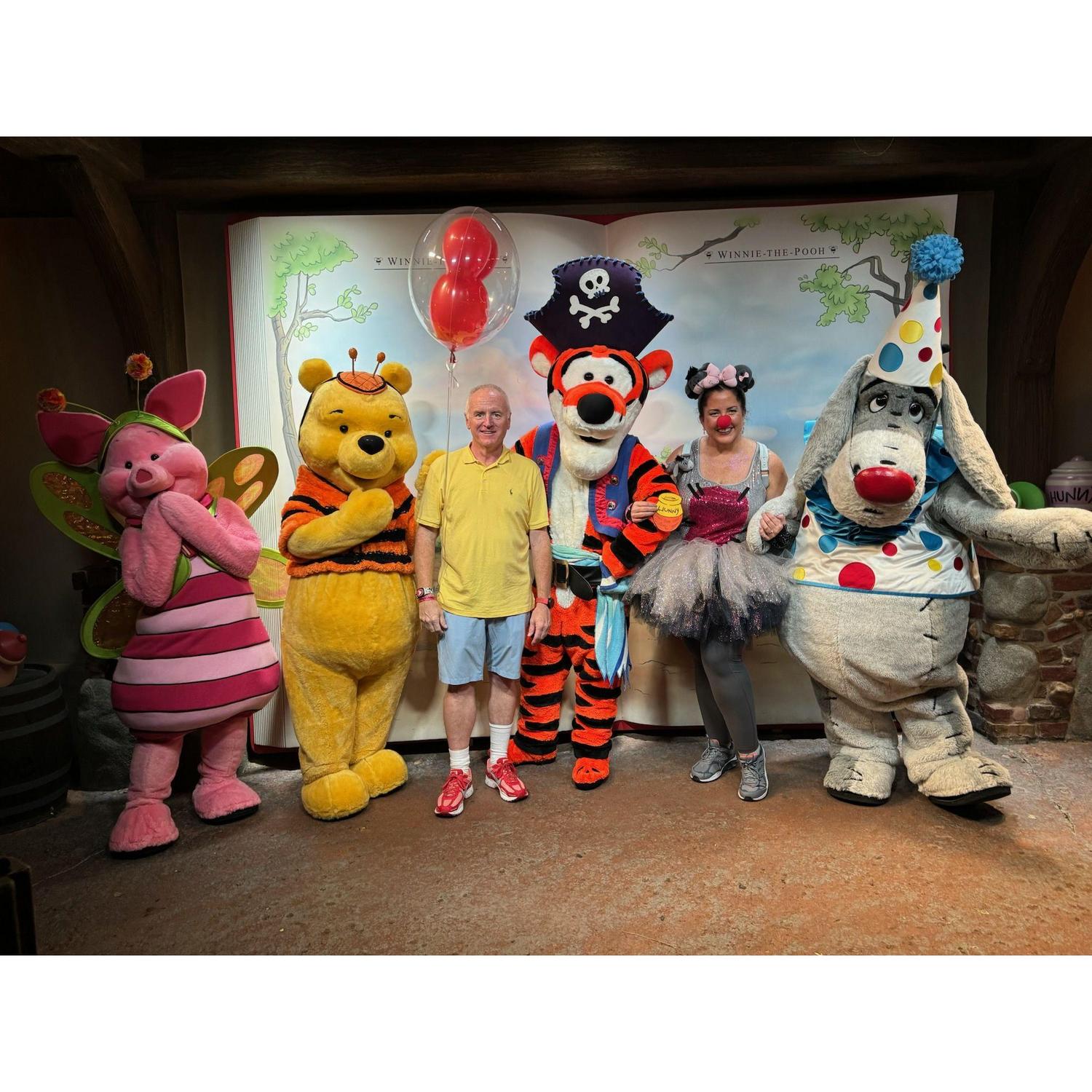The gang is all together...