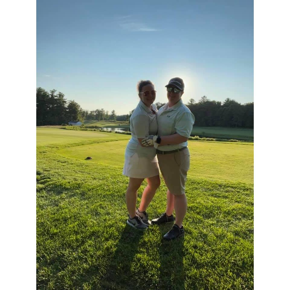 Once the weather breaks, we can be found on any local golf course