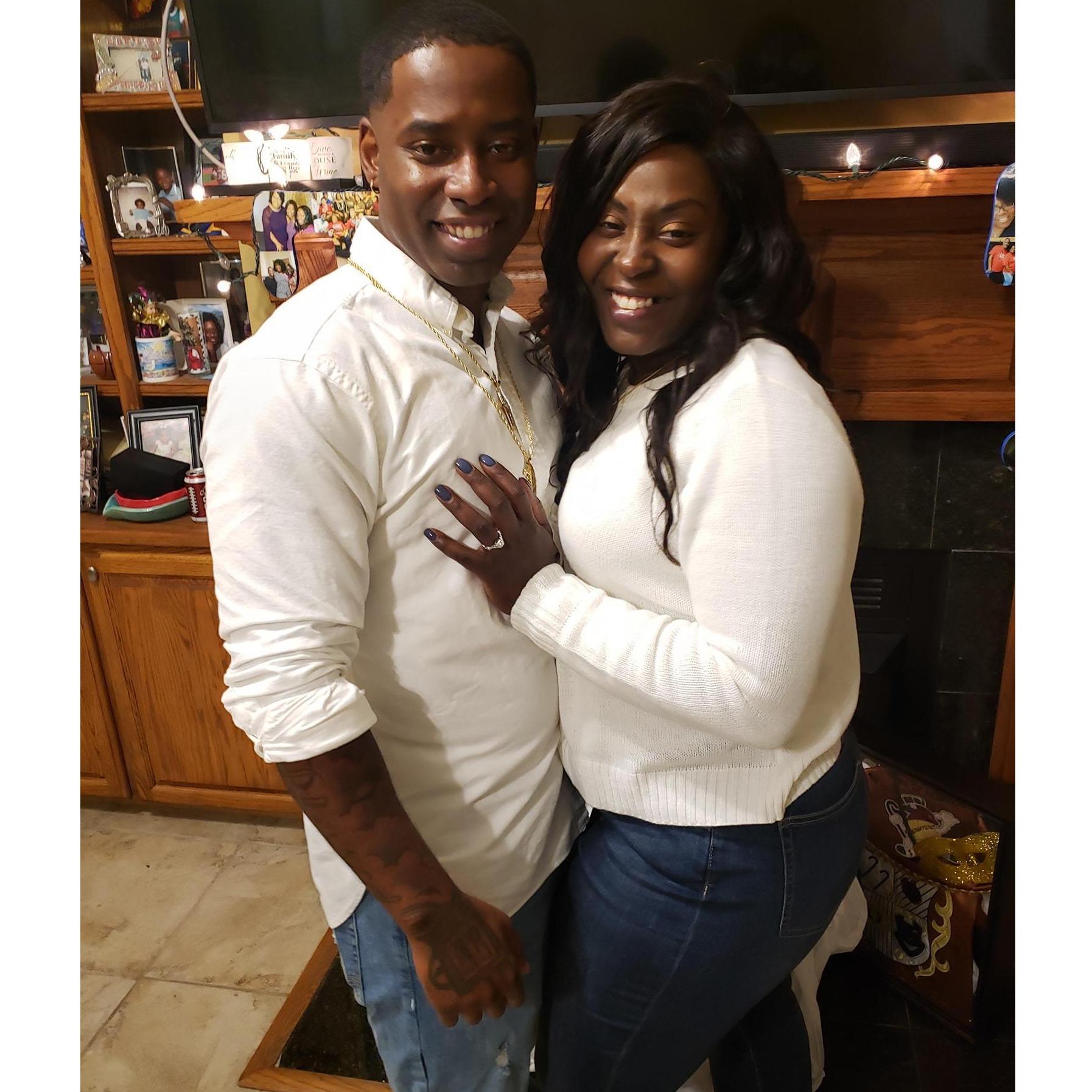 Our Engagement night.