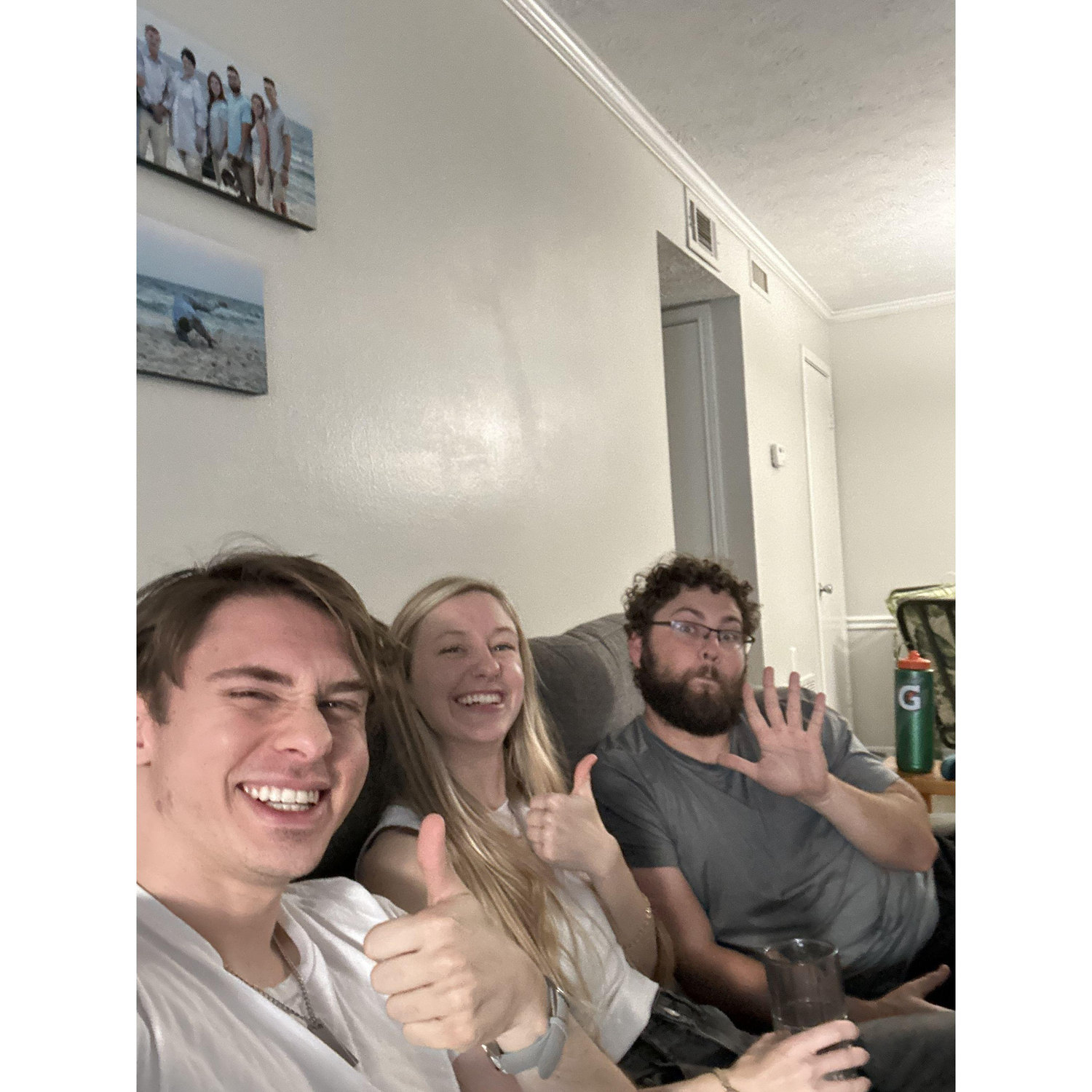 Hanging out with Zach attack!