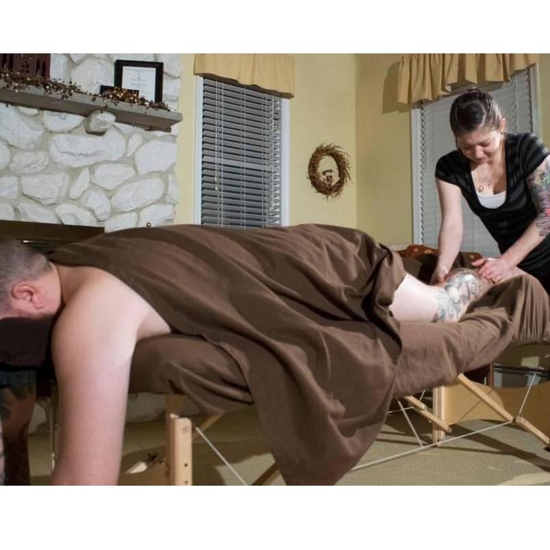 Bryan being a good "model" during Susie's photo shoot for her business