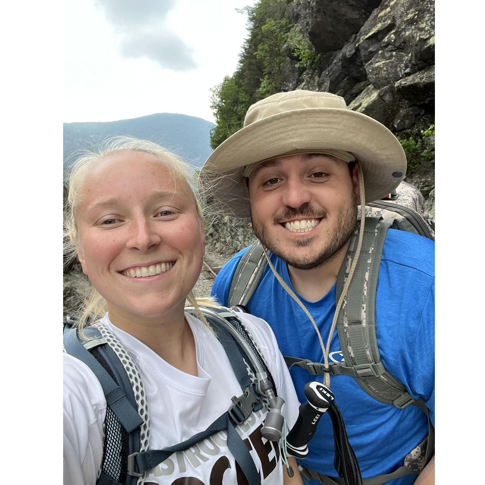 Hiking adventures in the White Mountains, NH!