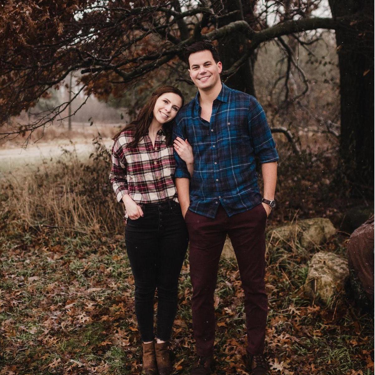 From our engagement session in Waukesha, WI