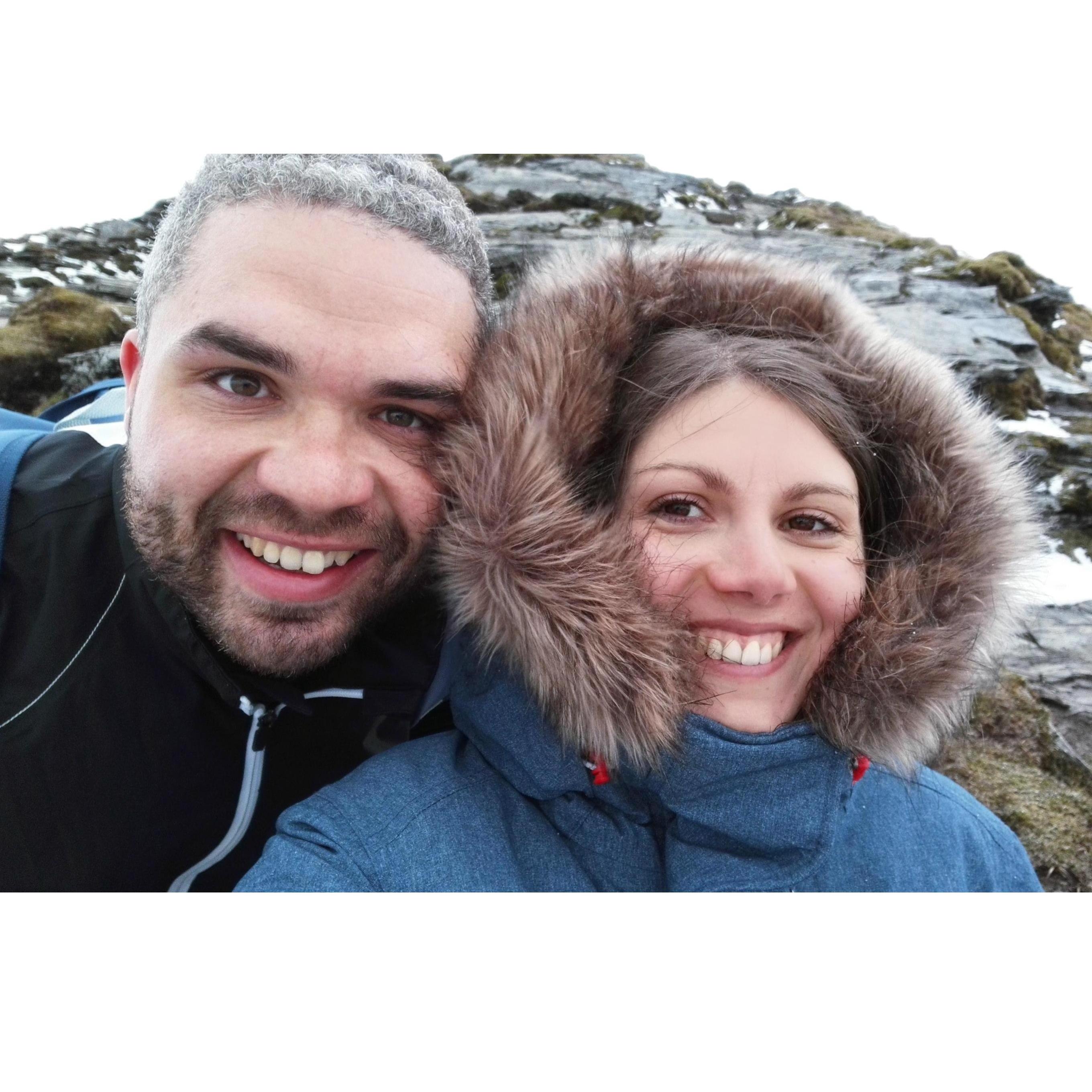 At the top of Ben Lomand 2017