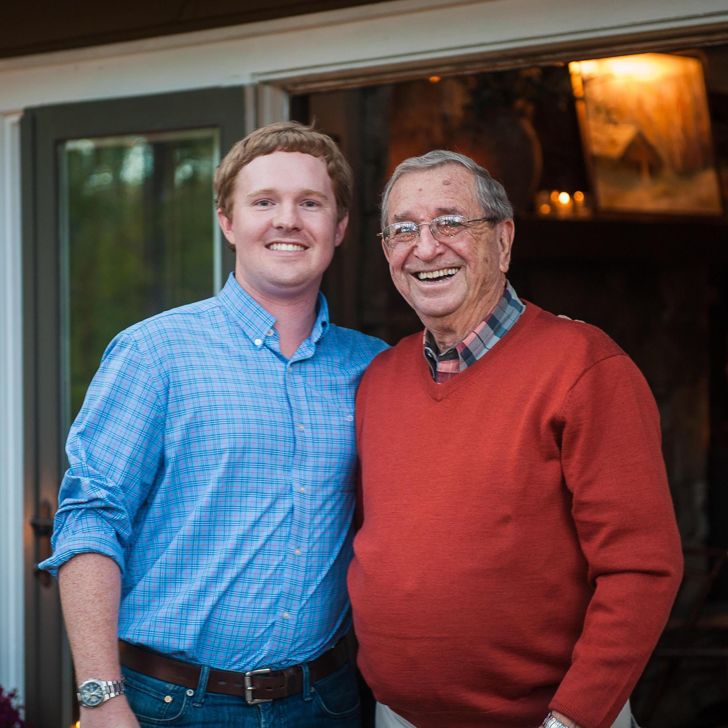 Raymond and his grandfather!