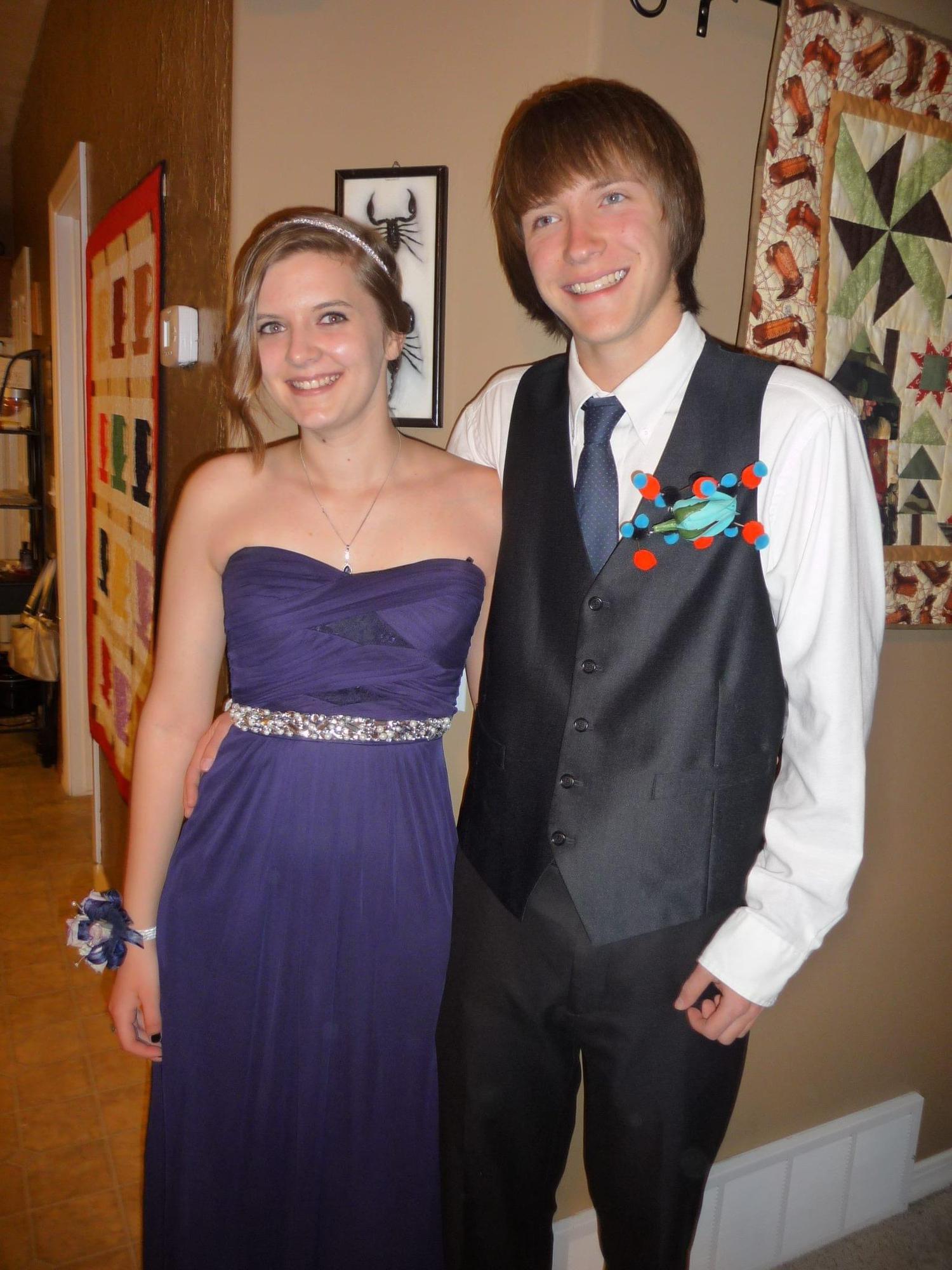 Second year going to prom together - 2015