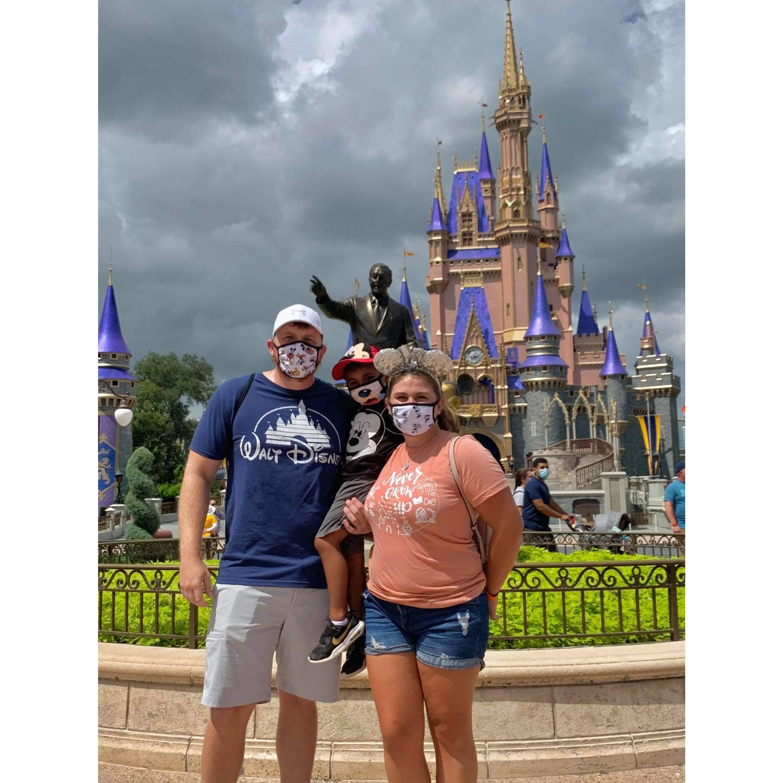 Magic kingdom is our happy place!