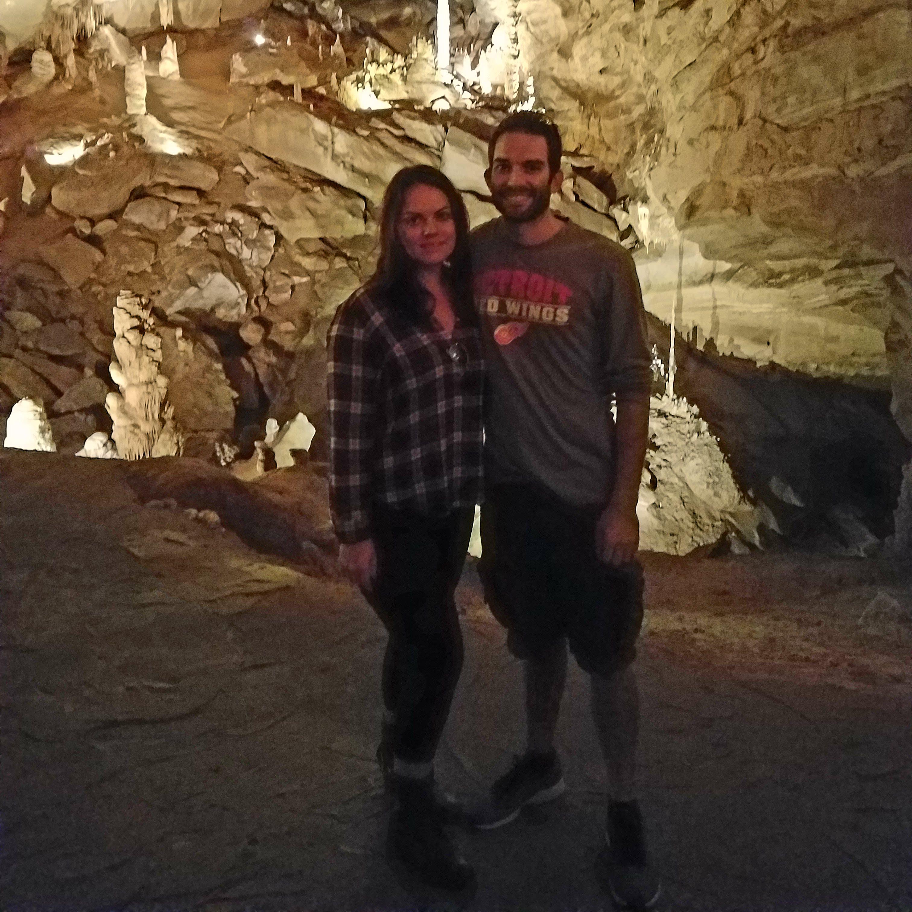 Exploring Tuckaleechee Caverns, the day after Matthew proposed to Ashley, during their trip to Tennessee
October 30, 2016