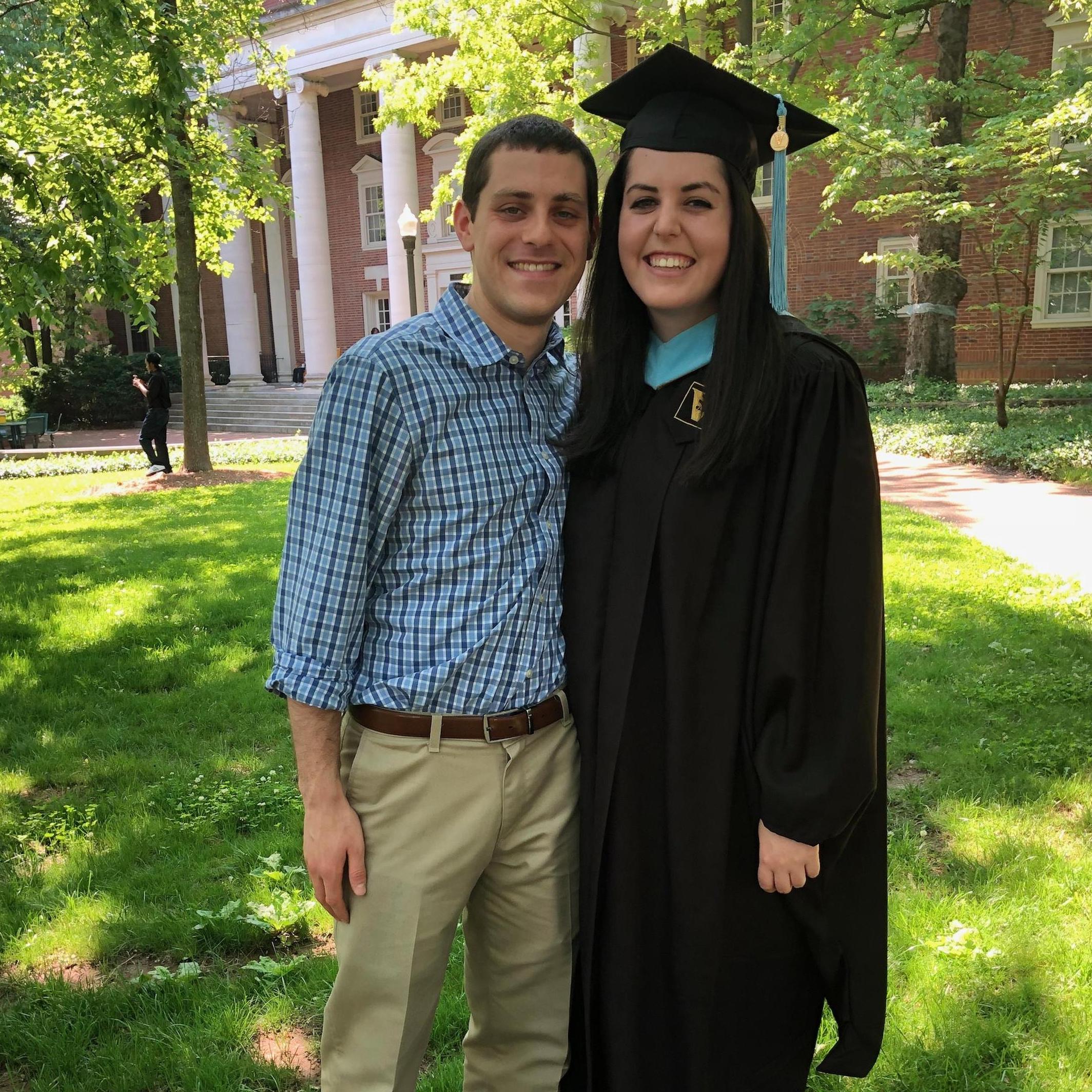 Vanderbilt Graduation (3 of 3) in 2018, Kristen gets in M.Ed.!